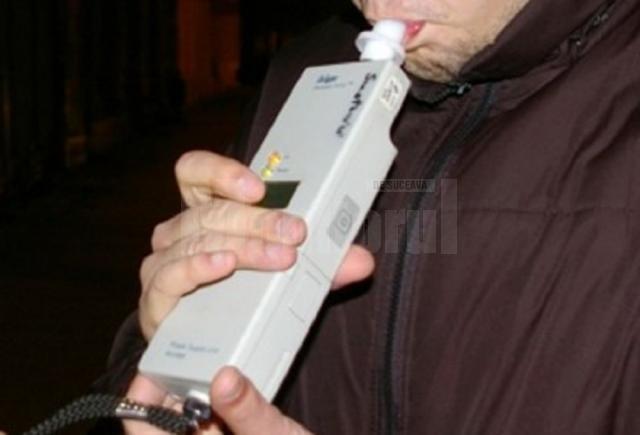 Rezultatul testării cu etilotestul a arătat o concentrație de 1,34 mg/l alcool pur în aerul expirat