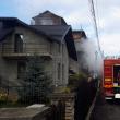 Un incendiu a afectat demisolul unei case din cartierul sucevean Zamca