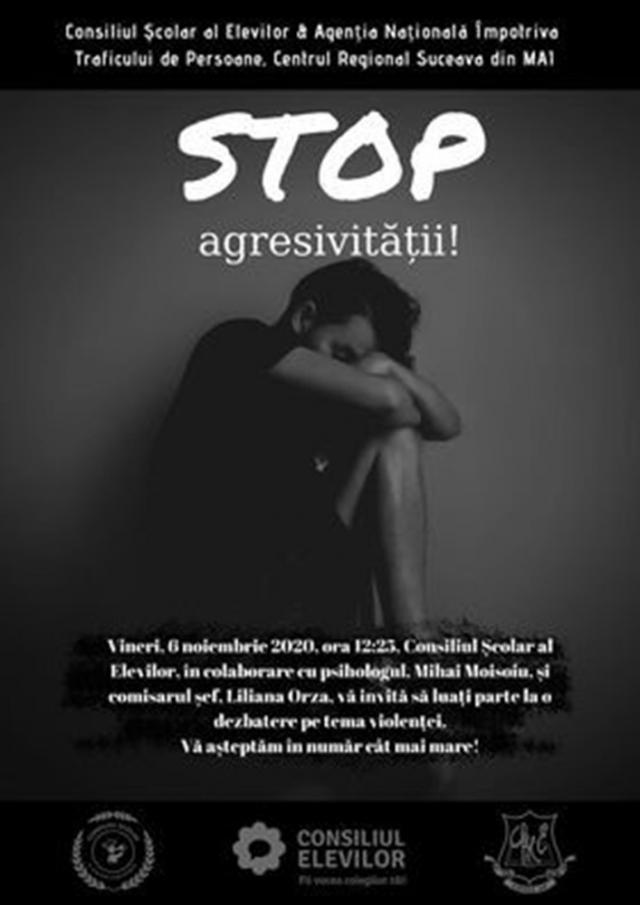 Dezbateri online de prevenire a abuzurilor și violențelor asupra copiilor și tinerilor, la Colegiul Naţional „Mihai Eminescu” Suceava