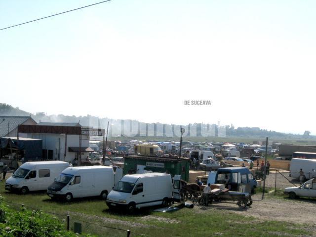 Activitate sistată în Piața Verești