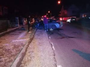 Un șofer băut a provocat un accident după ce a intrat pe contrasens deși drumul era drept
