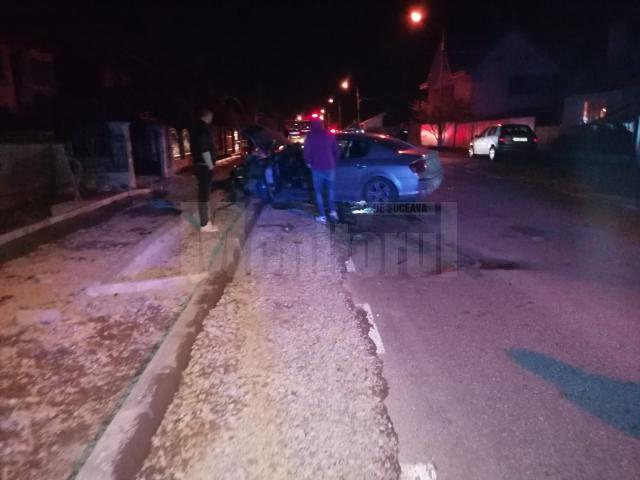 Un șofer băut a provocat un accident după ce a intrat pe contrasens deși drumul era drept