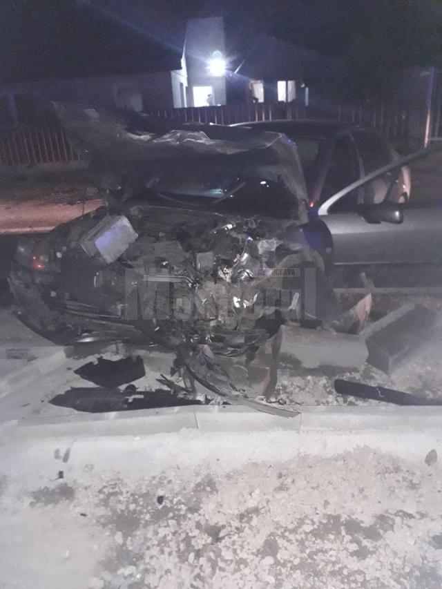 Un șofer băut a provocat un accident după ce a intrat pe contrasens deși drumul era drept