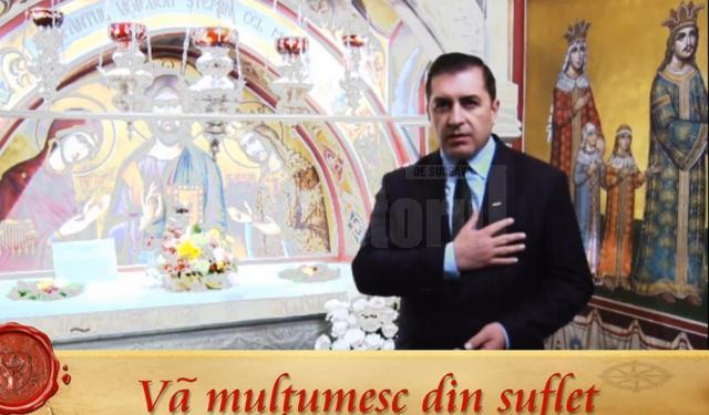 Liderul PPU-SL Daniel Ionaşcu se promovează cu un clip electoral realizat în faţa mormântului lui Ștefan cel Mare de la Putna