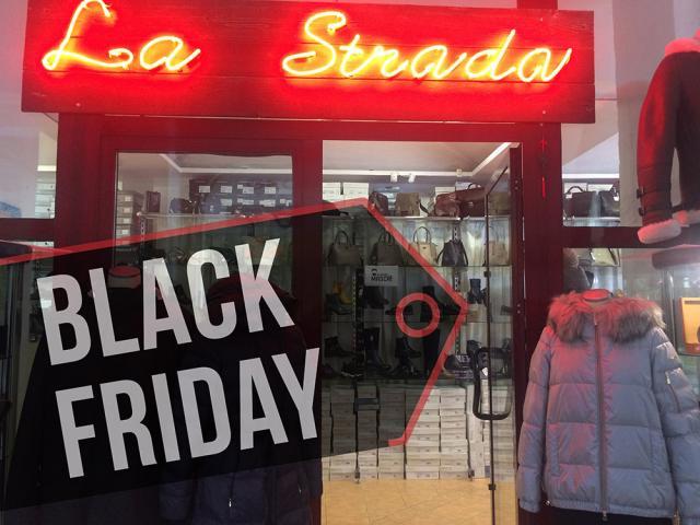 Black Friday la magazinele „La Strada”: reduceri suplimentare de 10-30% la toate produsele, în limita stocului disponibil