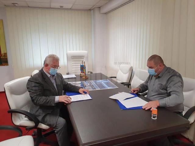 Semnarea contractului de delegare gestiune prin concesiune a Serviciului de iluminat public al municipiului Suceava