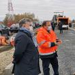 Președintele CJ Suceava, Gheorghe Flutur, a fost prezent, vineri, pe șantierul șoselei de centură a municipiului Rădăuți