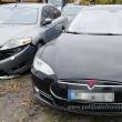 Autoturism Tesla dat în consemn în Europa, descoperit la Marginea