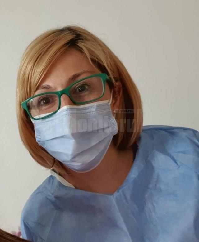 Dr. Monica Terteliu Băițan, Medic Șef al Secției de Boli Infecțioase și coordonator COVID la Spitalul Județean de Urgență Sf. Ioan cel Nou de la Suceava