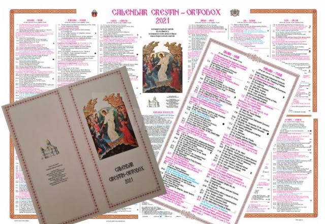 Calendarele ortodoxe autentice se găsesc numai în biserici, mănăstiri şi magazinele bisericeşti, anunță Patriarhia Română