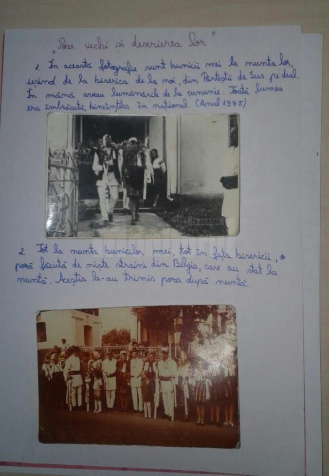 Activități în cadrul proiectului ,,Viața satului meu de ieri și de azi”, la Școala Gimnazială Pârteștii de Sus