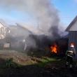 Incendiu la o magazie, propagat și la acoperișul unei case din cartierul Ițcani