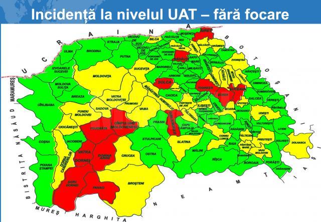 Județul Suceava, locul 11 pe țară la numărul total de cazuri de coronavirus de la începutul pandemiei