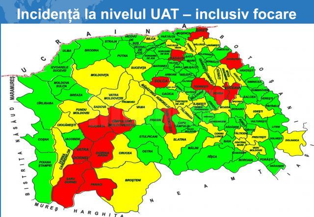 Județul Suceava, locul 11 pe țară la numărul total de cazuri de coronavirus de la începutul pandemiei