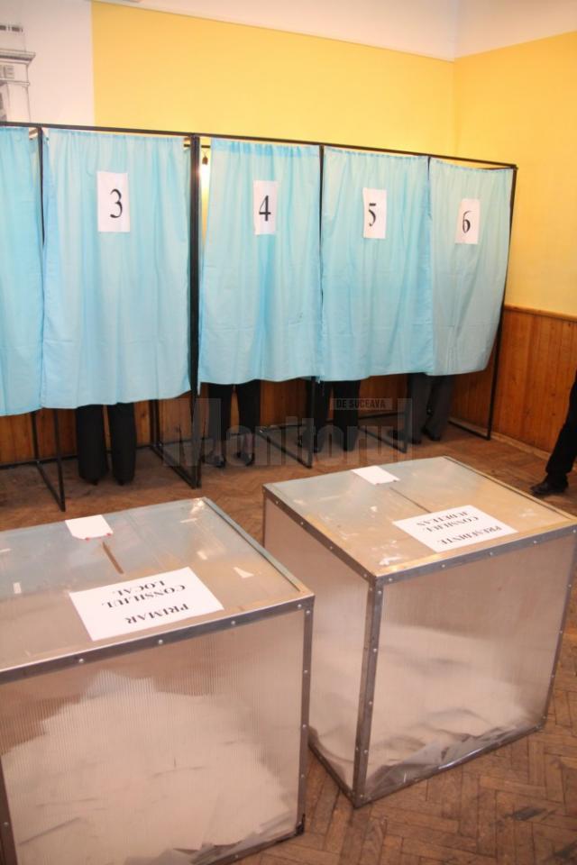 Prezența la vot în Fălticeni și Vatra Dornei, peste media națională