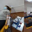 Polițiștii de la Centrul de Refugiați au donat sânge și plasmă