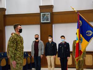 Bogdan Daniliuc, care urmează studiile la United States Military Academy West Point, a depus jurământul de credinţă faţă de neam şi ţară