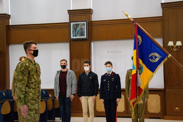 Bogdan Daniliuc, care urmează studiile la United States Military Academy West Point, a depus jurământul de credinţă faţă de neam şi ţară