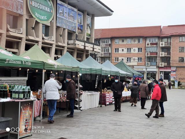 Piață țărănească “Produs în Bucovina”, deschisă de vineri în centrul Sucevei