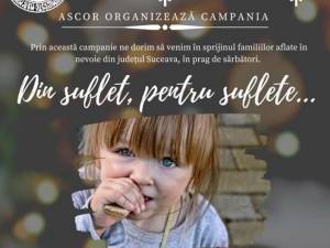 Campania „Din suflet, pentru suflete...”, lansată de ASCOR Suceava