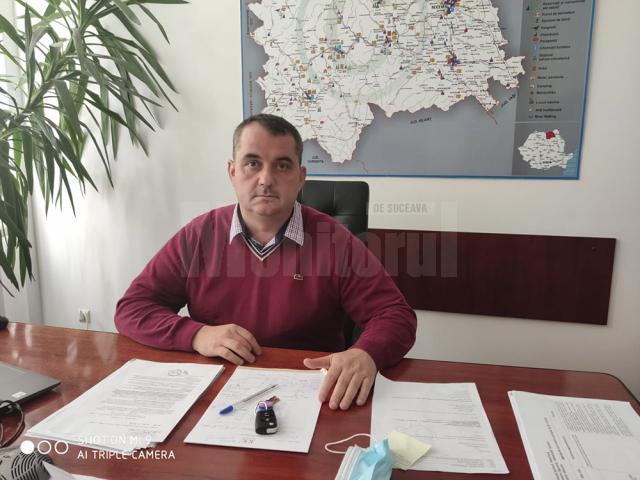 Doctorul Mihai Sorin Voloșeniuc, directorul executiv al DSVSA Suceava