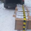 Focuri de armă și țigări de aproape 30.000 de euro confiscate la Izvoarele Sucevei