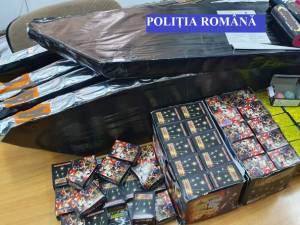 1500 de kilograme de pirotehnice, confiscate după percheziții și acțiuni flagrante
