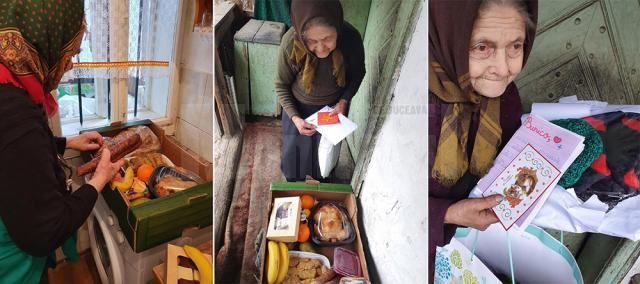 35 de bătrâni din Câmpulung au primit daruri în cadrul campaniei „Bunicii nu sunt singuri de Crăciun”