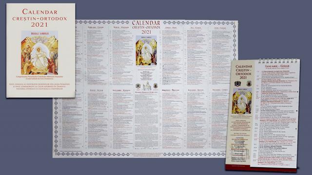 Calendarul ortodox bisericesc pe 2021. Noutăţi.