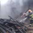 Incendiul a distrus depozitul de furaje al gospodăriei