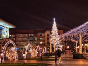 Iluminat festiv în municipiul Suceava