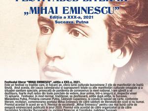 Festivalul Literar „Mihai Eminescu”, ediția a XXX-a, la Suceava și Putna