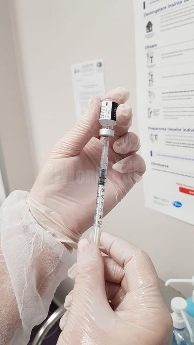 Încă 1.300 de vaccinuri anti-Covid au fost distribuite celor 7 centre de vaccinare din județ