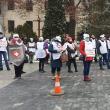 Protestul sindicaliştilor SANITAS