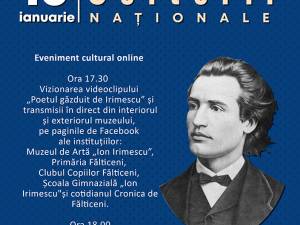 Ziua Culturii Naţionale, sărbătorită şi în acest an la Muzeul de Artă „Ion Irimescu” prin mai multe manifestări