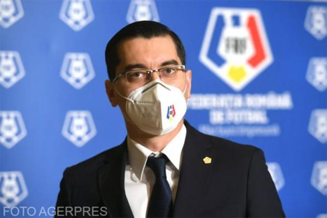 Președintele FRF, Razvan Burleanu, candidează pentru Consiliul FIFA. Foto: dcnews.ro