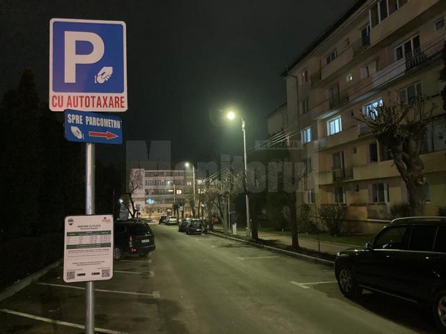 Locurile de parcare de pe Aleea Anastasie Crimca au devenit cu plată, din data de 16 ianuarie 2021