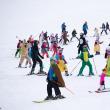 Ziua Mondială a Zăpezii, sărbătorită pe schiuri la Vatra Dornei. Foto: Ema Motrescu