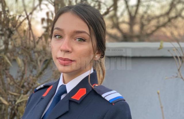 Eleva sergent major Andreea-Bianca Ionică