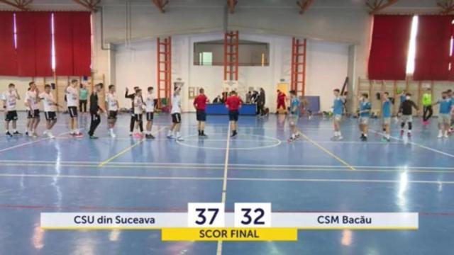 CSU II Suceava a câștigat la o diferență de 5 goluri disputa cu Bacăul