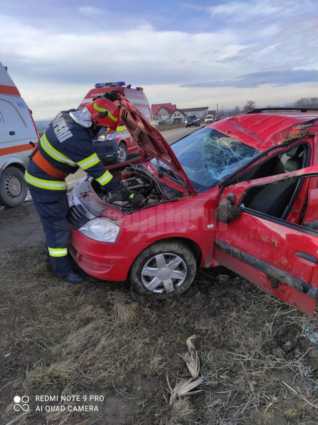 Pompierii au intervenit pentru indepartarea oricarui pericol