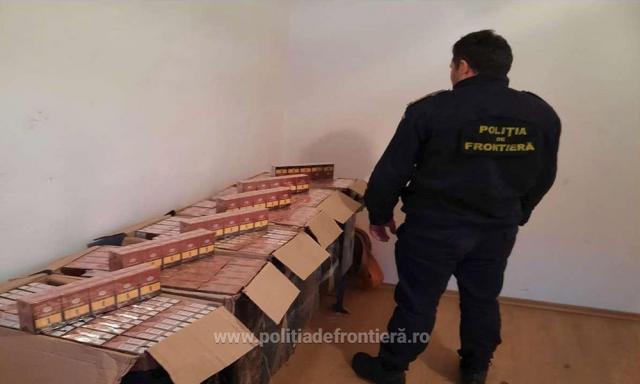 Țigări de contrabandă reținute cu focuri de armă, la Costileva