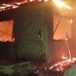 Hala unui gater din Slatina a fost mistuită de un puternic incendiu