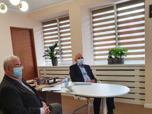 Primarul Sucevei, Ion Lungu, la discuțiile cu conducerea Agenției de Dezvoltare Nord Est