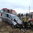 Un bărbat și un copil, răniți într-un accident la Milișăuți