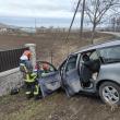 Un bărbat și un copil, răniți într-un accident la Milișăuți