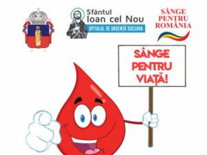 „Sânge pentru viață” - primul program de donare de sânge din 2021, demarat de Arhiepiscopia Sucevei și Rădăuților