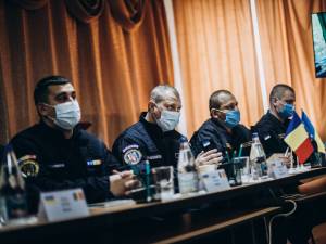 Ofițeri de la Jandarmeria Suceava, în schimb de experiență în Ucraina