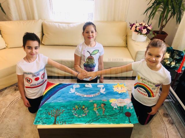 Copiii s-au implicat, au fost activi și creativi, au participat la numeroase activități educative vizând prevenirea agresivității