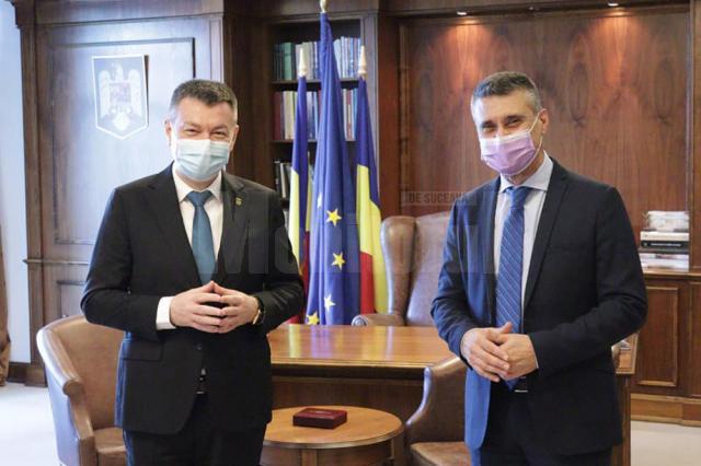 Bogdan Gheorghiu a avut o întrevedere cu ambasadorul Istraelului în România